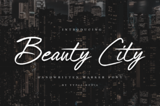 Beauty City: A Charming Handwritten Font for Web Design