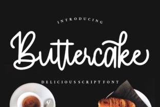 Buttercake: A Sweet and Simple Handwritten Font
