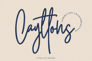 Cayttons: The Perfect Hand-Crafted Font for Editorial Design