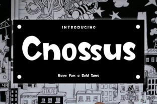 Cnossus: A Sweet and Simple Comic Font for Standout Designs