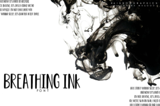 Discover Breathing Ink: A Modern Sans Serif Font for Creative Campaigns