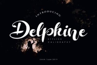 Discover Delphine: A Bold and Unique Script Font