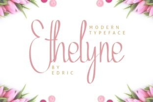 Discover Ethelyne: A Sweet and Organic Script Handwritten Font