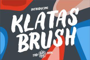 Discover the Charm of Klatas Brush: A Bold Handwritten Font