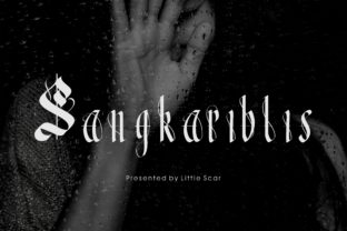 Discover the Unique Charm of Sangkariblis Font