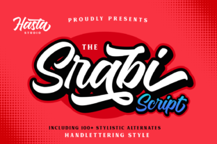 Enhance Your Brand with Srabi: A Bold and Vintage Font