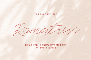 Enhance Your Campaigns with Romatrix: A Romantic Handwritten Font