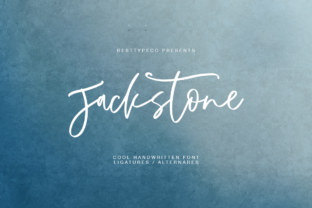Jackstone: The Perfect Script Font for Creative Crafters