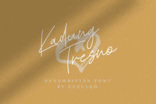 Kadung Tresno: A Simple and Authentic Handwritten Font