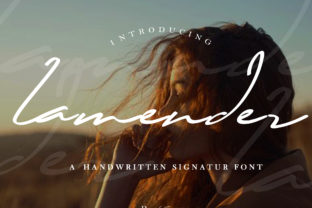Lamender: A Sophisticated Script Handwritten Font for Designers