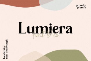 Lumiera: A Sweet and Contemporary Sans Serif Font