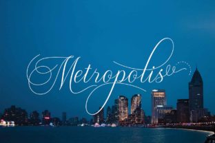 Metropolis: A Bold and Striking Handwritten Font