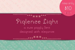 Piglence Light: A Versatile Font for Timeless Campaigns