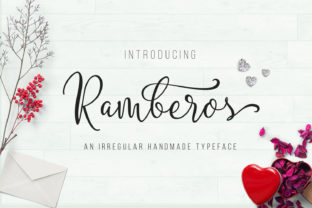 Ramberos: A Classic Crafting Font for Web Design