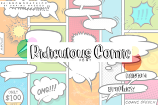 Ridiculous Comic: A Font for Playful and Engaging Editorial Design