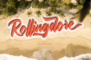 Rollingdore: A Bold and Fun Vintage Font for Standout Designs