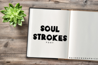 Soul Strokes: A Bold Slab Serif Font for Editorial Impact
