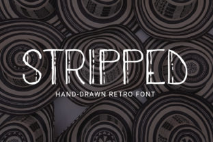 Stripped: A Versatile Font for Handmade Creations