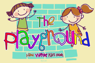 The Playground: A Whimsical Script Handwritten Font