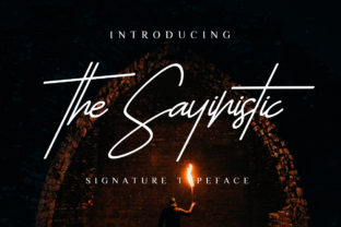 The Sayinistic: A Handcrafted Font for Editorial Charm