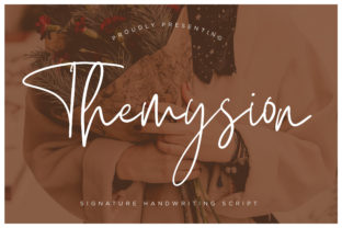 Themysion: Elevate Your Craft with a Classy Script Font