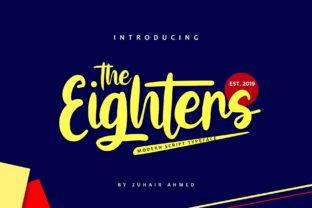 Transform Your Brand with The Eighters Font
