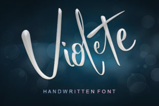 Violete: A Modern Calm Script Font for Editorial Design